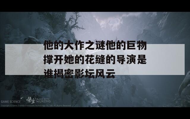 他的大作之谜他的巨物撑开她的花缝的导演是谁揭密影坛风云