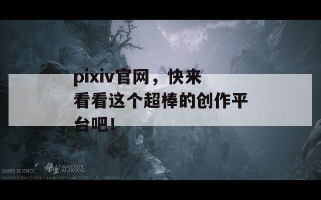 pixiv官网，快来看看这个超棒的创作平台吧！