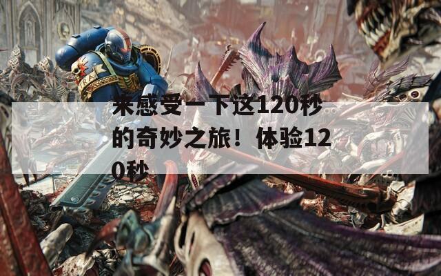 来感受一下这120秒的奇妙之旅！体验120秒