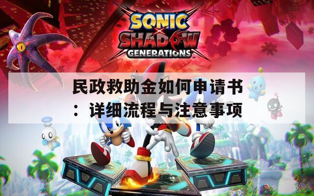 民政救助金如何申请书：详细流程与注意事项