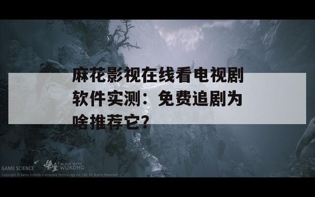 麻花影视在线看电视剧软件实测：免费追剧为啥推荐它？