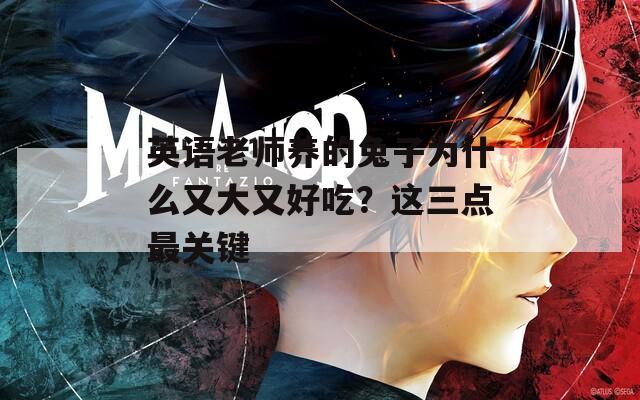 英语老师养的兔子为什么又大又好吃？这三点最关键