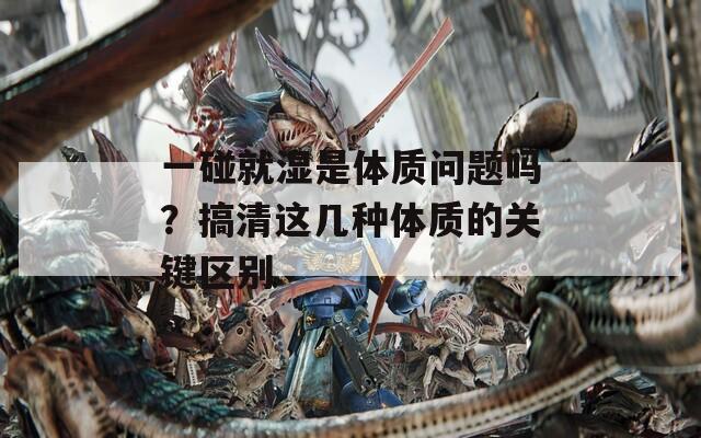 一碰就湿是体质问题吗？搞清这几种体质的关键区别