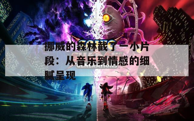 挪威的森林截了一小片段：从音乐到情感的细腻呈现