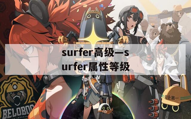 surfer高级—surfer属性等级